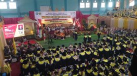 Rapat Senat Terbuka STIE Sakti Alam Kerinci Wisuda 313 Sarjana Ekonomi Angkatan XXIII Tahun Akademik 2025/2026