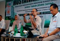 Musyawarah Daerah (Musda) II Persatuan Perhimpunan Penghuni Rumah Susun Indonesia (P3RSI) Jawa Timur