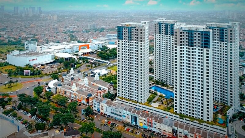 Serpong CBD sebagai pusat aktivitas bisnis baru di kawasan Gading Serpong, Tangerang