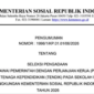 Rekrutmen PPPK Tenaga Kependidikan Sekolah Rakyat 2026 dibuka (Sumber: kemensos.go.id)