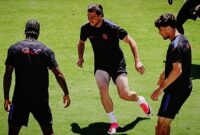 Sesi latihan timnas Amerika Serikat jelang pertandingan melawan timnas Paraguay di pertandingan pembuka grup d Piala Dunia FIFA 2026. (Foto: Instagram @usmnt)