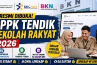 Gambar ilustrasi Pendaftaran PPPK Tendik Sekolah Rakyat 2026 Resmi Dibuka