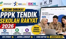 Pendaftaran PPPK Tendik Sekolah Rakyat 2026 Resmi Dibuka, Cek Syarat, Jadwal dan Cara Daftarnya di SSCASN BKN