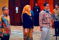 Menteri Keuangan (Menkeu) Purbaya Yudhi Sadewa melantik tiga pejabat pimpinan tinggi madya di lingkungan Kementerian Keuangan (Kemenkeu)