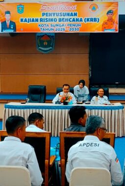 Pemkot Sungai Penuh Susun Kajian Risiko Bencana 2026–2030 untuk Perkuat Pembangunan Tangguh