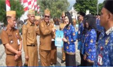 195 PNS Formasi 2024 Terima SK, Wali Kota Sungai Penuh Alfin, Ingatkan Disiplin