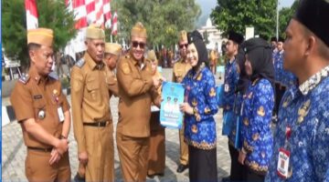 195 PNS Formasi 2024 Terima SK, Wali Kota Sungai Penuh Alfin, Ingatkan Disiplin