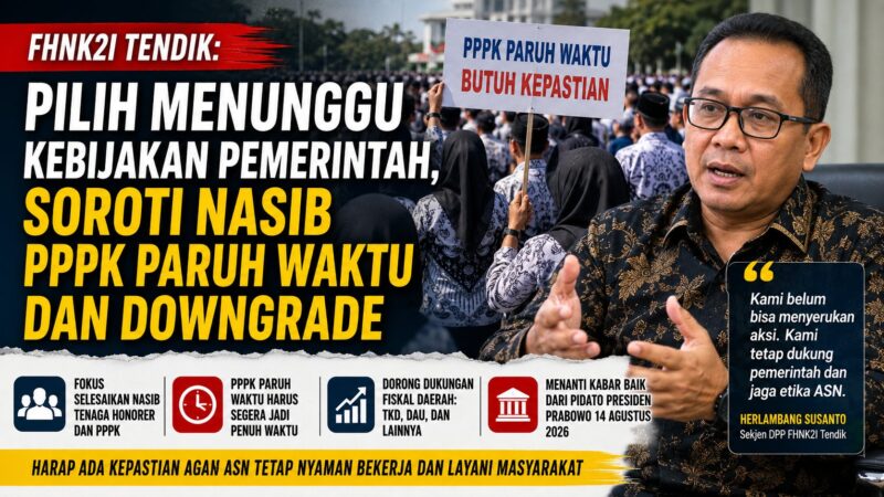 FHNK2I Tendik Pilih Menunggu Kebijakan Pemerintah