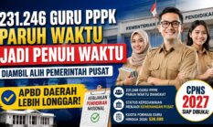 Guru PPPK Penuh Waktu Diambil Alih Pusat, APBD Daerah Diprediksi Lebih Longgar