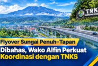 Flyover Sungai Penuh–Tapan Dibahas, Wako Alfin Perkuat Koordinasi dengan TNKS