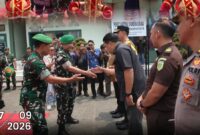 Ketua DPRD Sungai Penuh Hadiri Penyambutan Pangdam XX/TIB di Makodim Kerinci