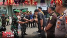 Ketua DPRD Sungai Penuh Hadiri Penyambutan Pangdam XX/TIB di Makodim Kerinci