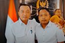 Ketum Aliansi R2 R3 Indonesia Faisol Mahardika bersama Mensesneg Prasetyo Hadi