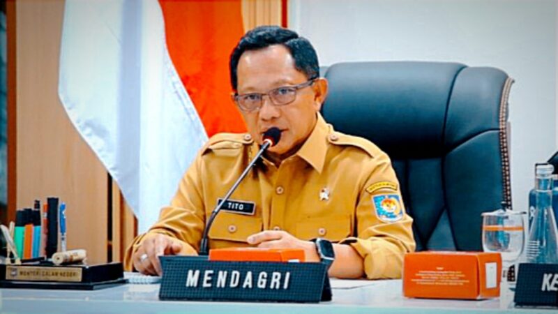 Menteri Dalam Negeri (Mendagri) Tito Karnavian