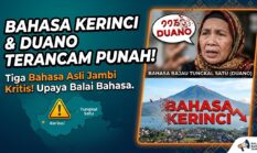Bahasa Kerinci dan Bajau Tungkal Satu Mengadapi Ancaman Kepunahan, Ini Langkah Balai Bahasa Jambi