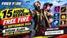Kode redeem Free Fire