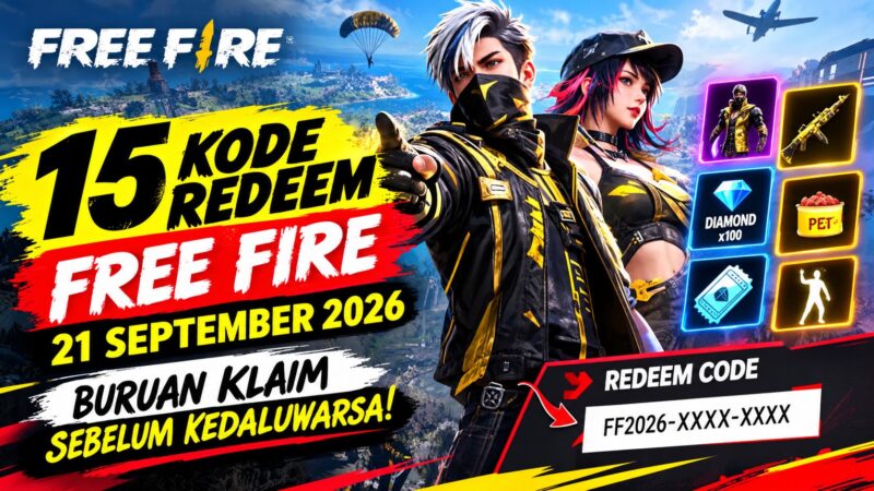 Kode redeem Free Fire