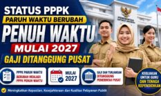 Status PPPK Paruh Waktu Berubah Penuh Waktu Mulai 2027, Gaji Ditanggung Pusat