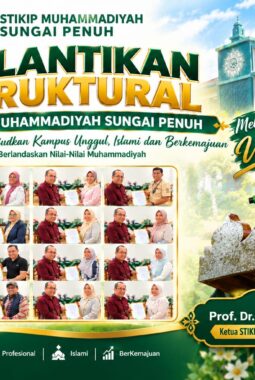 Target Menuju Universitas, STIKIP Muhammadiyah Sungai Penuh Gelar Pelantikan Struktural, Ini Daftarnya