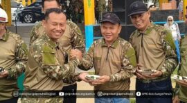 Wakil Ketua DPRD Sungai Penuh Hadiri Olahraga Bersama HUT TNI ke-81