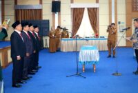 Wali Kota Alfin Lantik Pimpinan BAZNAS Sungai Penuh Periode 2026–2031