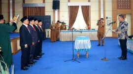 Wali Kota Alfin Lantik Pimpinan BAZNAS Sungai Penuh Periode 2026–2031