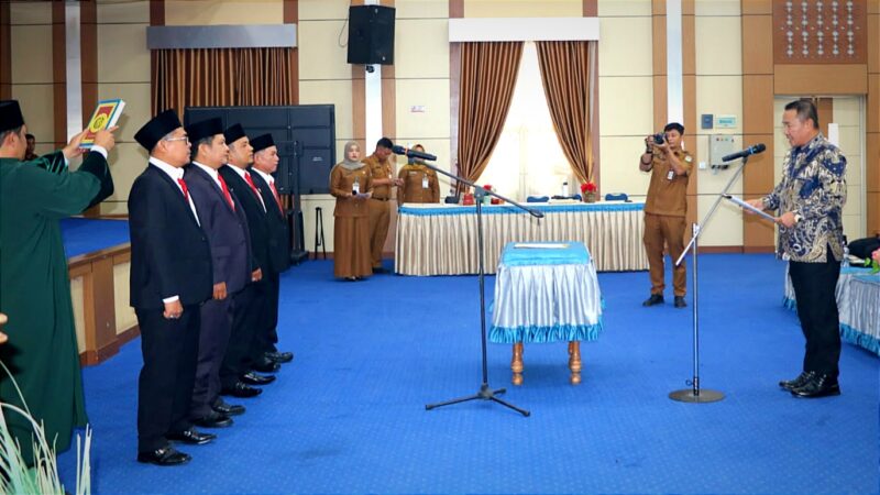 Wali Kota Alfin Lantik Pimpinan BAZNAS Sungai Penuh Periode 2026–2031