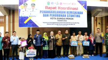 Rakor Kemiskinan dan Stunting, Pemkot Sungai Penuh Perkuat Program 3S