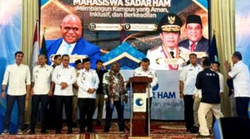 Wako Alfin Teken MoU Program HAM Bersama Menteri HAM RI di Jambi