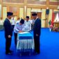 Wawako Azhar Hamzah Lantik Lima Pejabat Eselon II Pemkot Sungai Penuh