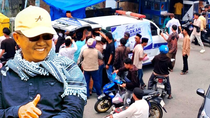 Jumat Berkah, Tren Gen Horizon Bagikan Ratusan Paket Makanan